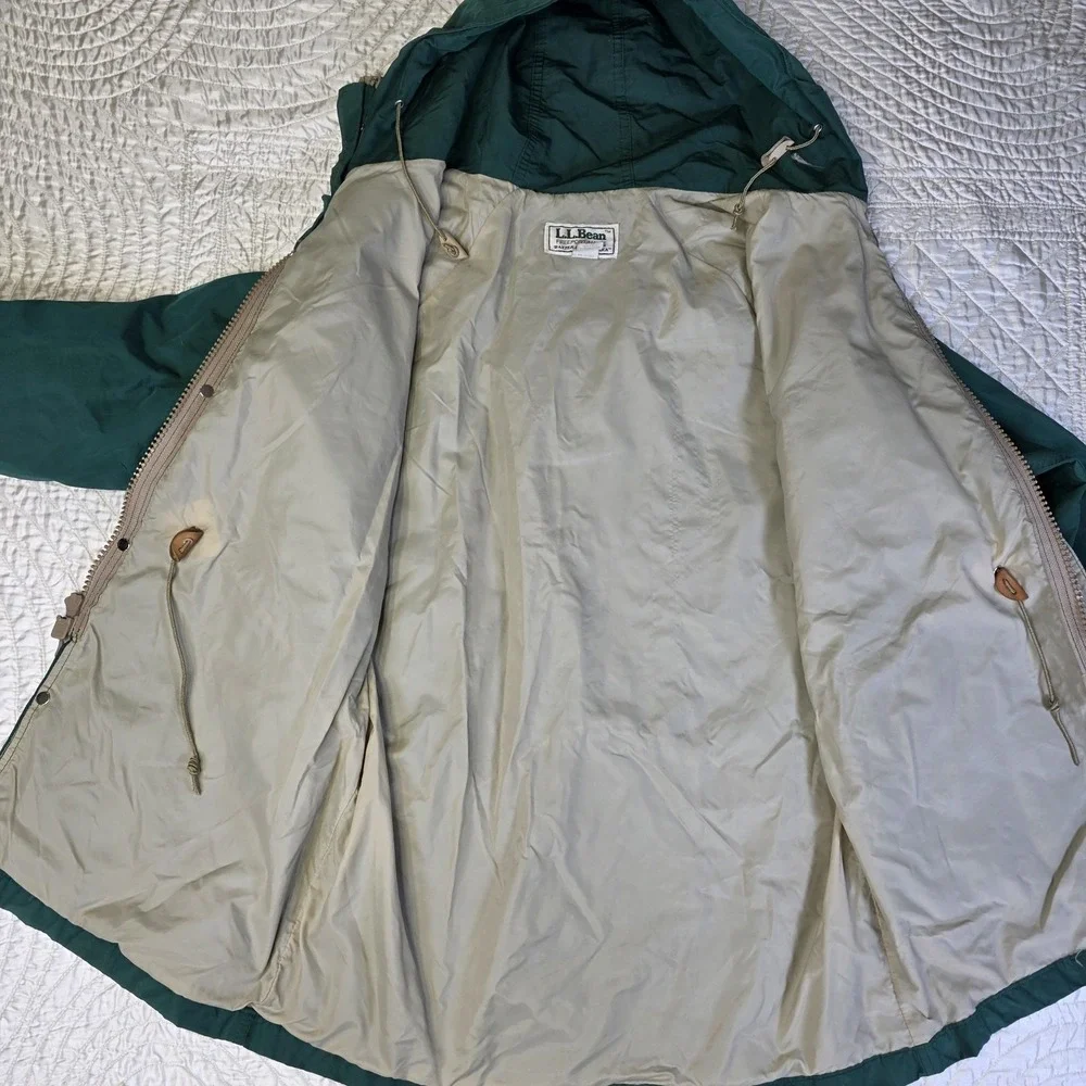 Vintage LL Bean Baxter State Parka Jacket Mens Large Hooded Made in‎ USA Chore